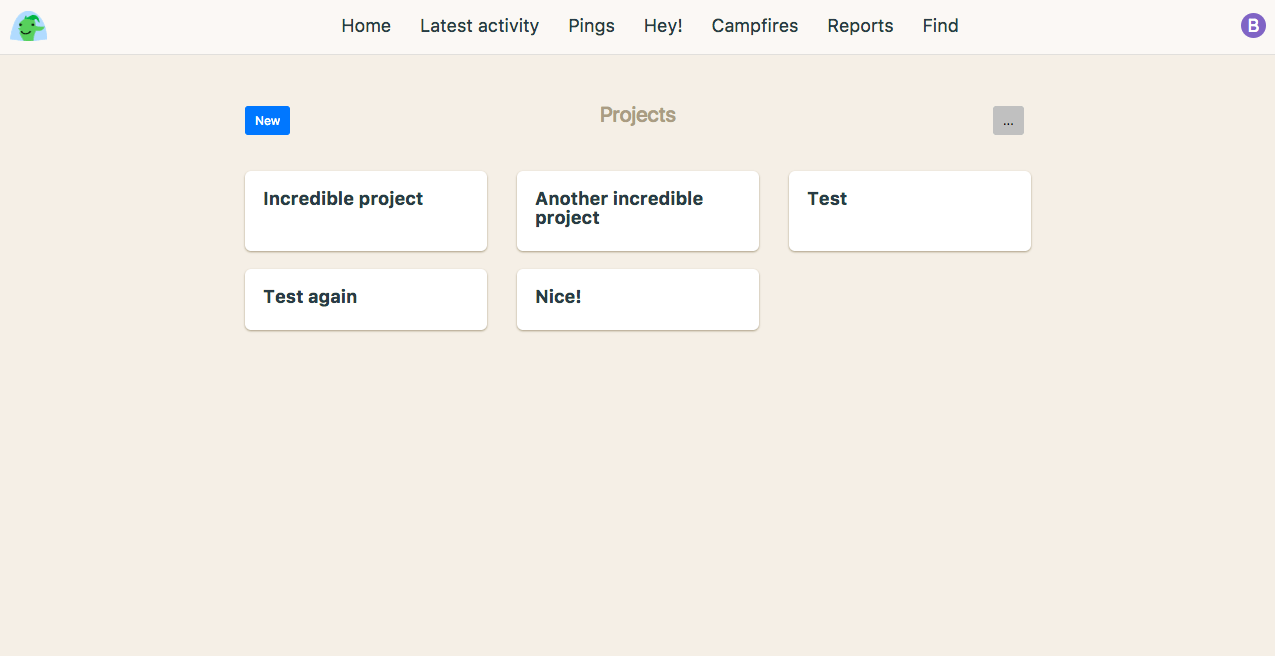 Working Projects
